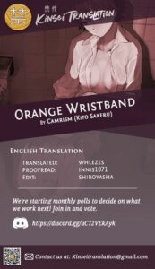 [Camrism (Kito Sakeru)] Orange Wristband (THE IDOLM@STER CINDERELLA GIRLS) [English] [Kinsei Translations] [Digital]