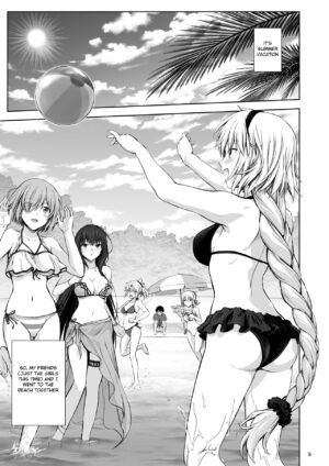 Jeanne to Natsu no Umi Summer beach with Jeanne