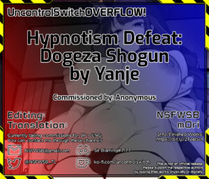 Saimin Ochi Dogeza Shogun Hypnotism Defeat Dogeza Shogun
