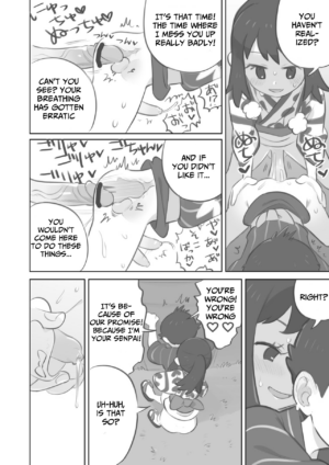 [Kinni] Futanari Shujinkou-chan ga Teru Senpai o Horu Manga 2 (Pokemon LEGENDS: Arceus) [English]