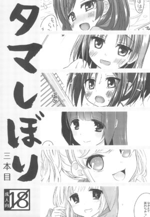 (COMIC1☆10) [Noraneko-no-Tama, Hitsuji-1ban-Shibori (Yukino Minato, Hitsuji Hako)] Tama Shibori Sanbon-me