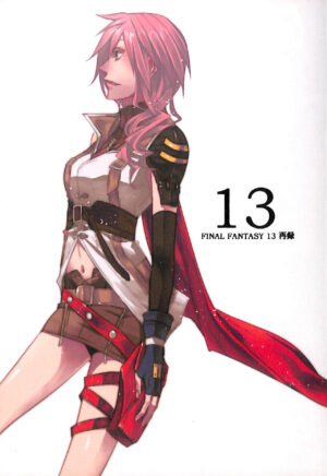 Final Fantasy 13 Fan book (cranberry hearts)