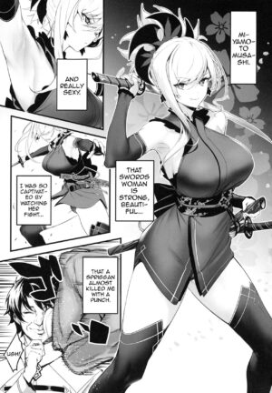 (C101) [Jitaku Vacation (Ulrich)] ServaLove! VOL. 02 Renai Okute na Musashi-chan o Chikubizeme de Makasite Ichalove Sex (Fate/Grand Order) [English] {Doujins.com}