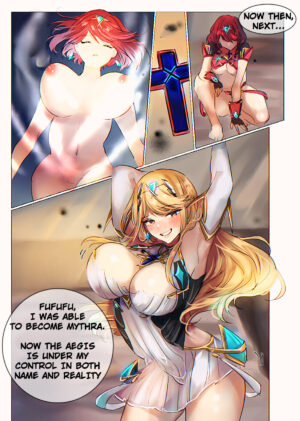 (Doujinshi) [Hyoui Lover] Possessing Pyra and Mythra (Xenoblade Chronicles 2)