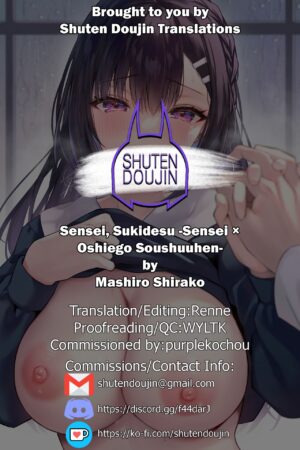 [Calm White (Mashiro Shirako)] Sensei, Sukidesu -Sensei x Oshiego Soushuuhen- [English] [SDTLs] [Digital]