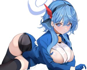 [Enishi] Ako Manga + Gaman Ako (Blue Archive)
