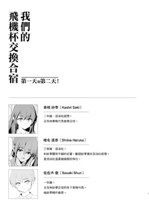 [Yami ni Ugomeku (Dokurosan)] Watashi-tachi no Onaho Koukan Gasshuku Ichinichime to Futsukame! + Omake Paper [Chinese] [臭鼬娘漢化組] [Decensored]