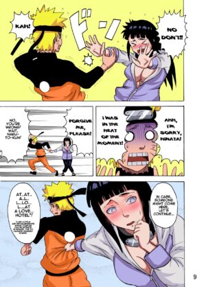[Naruho-dou (Naruhodo)] Hinata Ganbaru! | Hinata Fight! (Naruto) [English] {Doujins.com} [Colorized] [Decensored] [Digital]