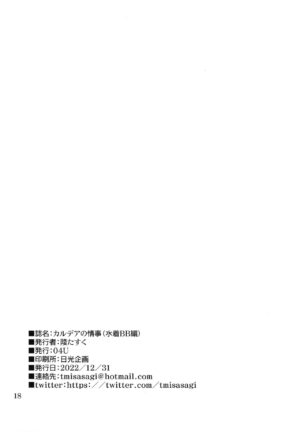 (C101) [04U (Misasagi Task)] Chaldea no Jouji (Mizugi BB Hen) (Fate/Grand Order) [Chinese] [黑锅汉化组]