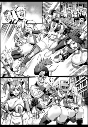 [Neromashin] Hitozuma Sentai Aisaiger Short Comic (Japanese, English, Textless)