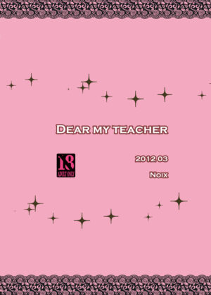 [Noix (Ootani Mikoto)] Dear my teacher (Tales of Xillia) [Digital]