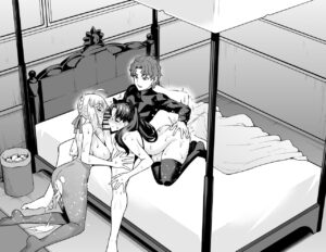 [Ankoman] Saber & Rin, Shinji to Uwaki Sex Suru (Fate/Stay Night)