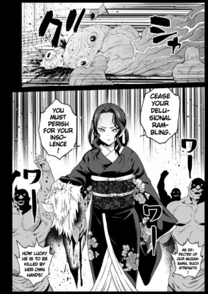 [Eromazun (Ma-kurou)] RAPE OF DEMON SLAYER 4 | Making a Mess of Lady Muzan-sama (Kimetsu no Yaiba) [English]