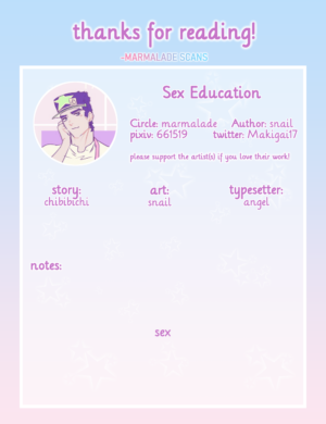 [Vintaro] Sex Education - Jojo's Bizarre Adventure [Eng]
