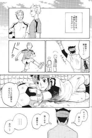 (HARU COMIC CITY 19) [Nekodaisuki (Yunopanchako)] Okubyoumono to kuchi dzuke (Inazuma Eleven)