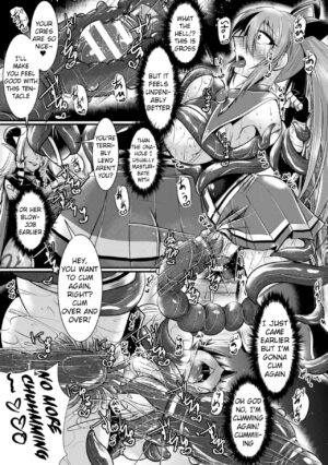 [Seres Ryu] Yoru no Onna Senshi Night Mirage | Female Warrior of the Night: Night Mirage (2D Comic Magazine Futanari Shokushu Sakusei Shasei Kairaku ni Oboreru Heroine-tachi Vol. 1) [English] [Pangean] [Digital]