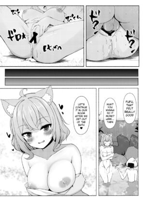[Rampancy (Bakko)] Koisuru Neko to Yukemuri to Boku | Me, the steamy bath, and a cat that fell in love(Nekomata Okayu) [English] [Tamamo] [Digital]
