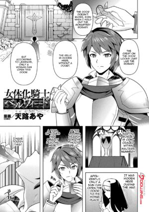 [Tenro Aya] Jotaika Kishi Belveed | Feminized Knight Belveed (Kukkoro Heroines Vol. 27) [English] {Doujins.com} [Digital]