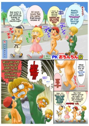 [Sennen Teikoku (Mitsui Jun)] A Ness Manga: PK Ochinchin Ω (Kinder Kinder) (Earthbound) [English] [Hikaru Scans]