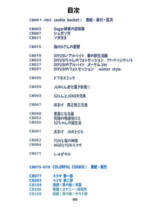 [C-cut (Nagatsuki Koyomi)] cookie bocket☆ (Touhou project) [Digital]