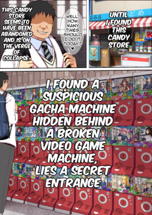 [Furitendou] Kinjo no Dagashiya no Gachaponki ni Onaho-ka shita Classmate ga Haitteiru no Daga | A Gacha Machine Was Installed at a Local Candy Store, Where You Can Win a Female Onahole. [English]