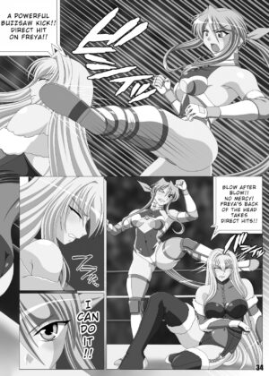 (COMIC1☆6) [N.O.P] Chisato Sakurai vs Freya Kagami (FALLIN' ANGELS4 (Wrestle Angels)) [English]