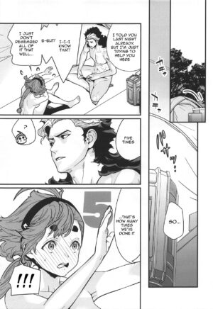 (Chou G Spirits 2023) [Renai Mangaka (Naruse Hirofumi)] Shittemasu! Oyakusoku tte Kurikaesun desu yo ne! (Mobile Suit Gundam The Witch from Mercury) [English] [Doujins.com]