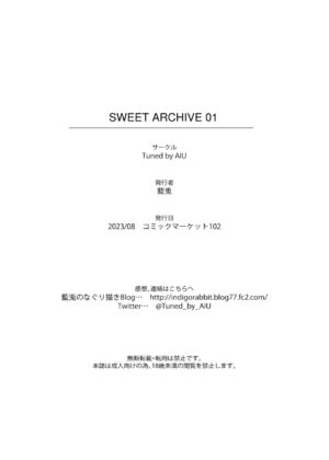 [Tuned by AIU (Aiu)] SWEET ARCHIVE 01 (Blue Archive) [English] [killerstand] [Digital]