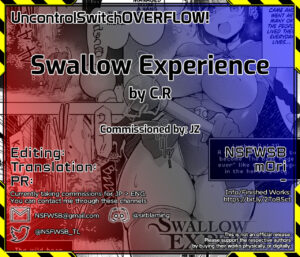 [C.R] Swallow Experience (2D Comic Magazine Futanari Energy Drain Mesuzao Kyuuin de Energy Shasei Haiboku! Vol. 1) [Digital] [English] [UncontrolSwitchOverflow]