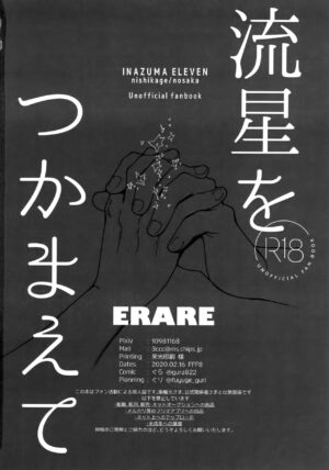 (TOKYO FES Feb.2020) [ERARE (guri&gura)] Ryuusei wo Tsukamaete (Inazuma Eleven)