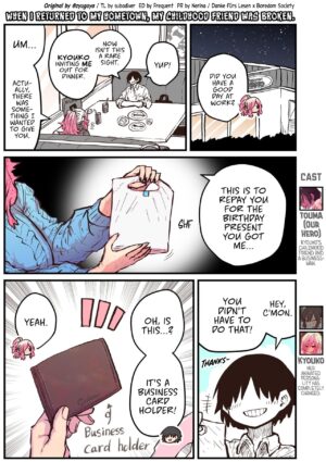 [Zyugoya] When I Returned to My Hometown, My Childhood Friend was Broken (MainStory+FANBOX) [English] (Ongoing)