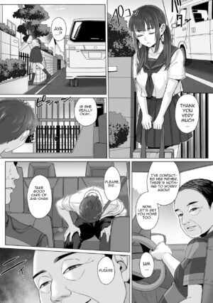 [miniru] Junboku Joshikousei wa Oyaji Iro ni Somerarete Comic Ban [Chapters 1- 3] [English]