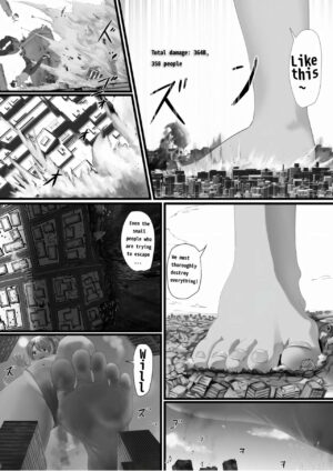 [CalmBlue (Tomoshibi)] Kyodai Kaiju Hiona♪ | Giant Monster Hiona♪ (Tenshin Ranman Gigantic Extreme 8th) [English] [Digital]
