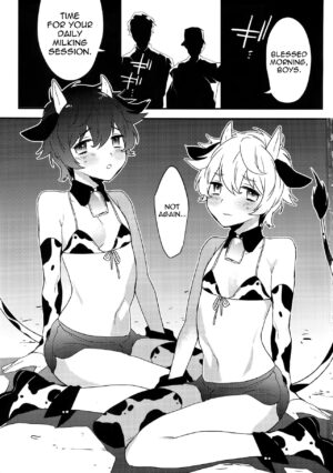 (COMITIA124) [Ash wing (Makuro)] Futago Koushi no Meru to Ruru | Milking Twin Calves: Meru & Ruru [English] [Pub Faggots]