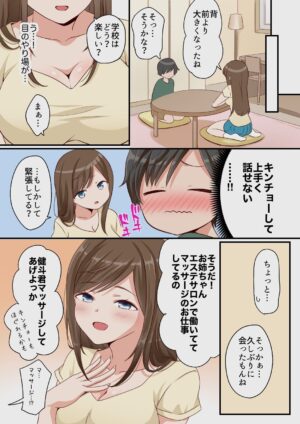 [Momono Pepe] Itoko no Onee-chan ni Ecchi na Massage o Sareru Hanashi