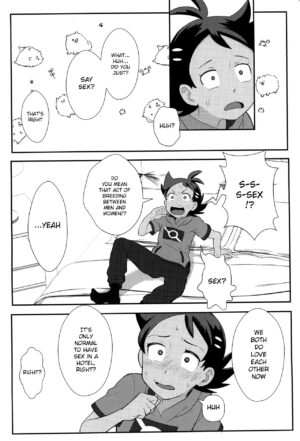 (JKet 2) [Baketsu de Chin (Matsuno)] Daijoubu!! Ryouomoi da yo | It's Okay!! Our Love Is Mutual (Pokémon Journeys) [English] {Chin²}
