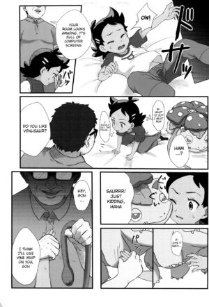 (JKet 2) [Baketsu de Chin (Matsuno)] Banabana ga inai no wa danefusshi | The Mystery of the Missing Venusaur (Pokémon Journeys) [English] {Chin²}
