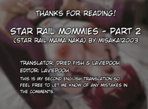 (C103) [Kuro Queen (Misaka12003)] Star Rail MaMa. Naka | Star Rail Mommies - Part 2 (Honkai: Star Rail) [English]