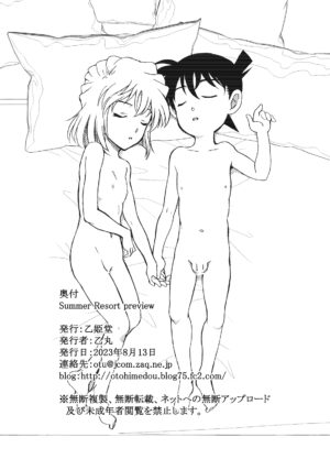 [OTOHIMEDOU (Otumaru)] Summer Resort Preview (Detective Conan) [Digital]