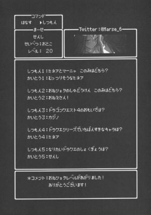 (C100) [Mizore Art Garden (Yuki Mizore)] Yoru no Gypsy Dance (Dragon Quest IV)