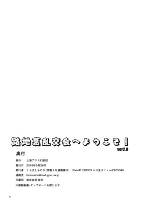 [Yosutebito na Mangakaki (Tomoki Tomonori)] Rojiura Rankoukai e Youkoso! ver 2.0 (Touhou Project) [Digital]