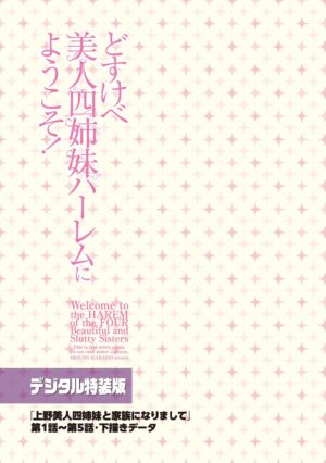 [Igarashi Shouno] Dosukebe Bijin Yonshimai Harem ni Youkoso! - Welcome to the HAREM of the FOUR Beautiful and Slutty Sisters + 