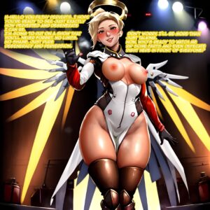 Litchaudhumide: Mercy's Private show ! [AI generated]