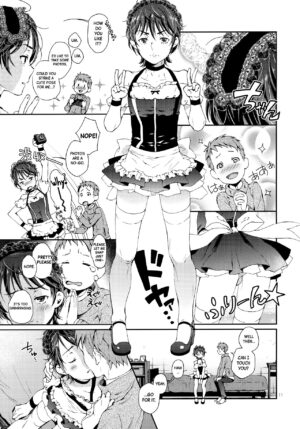 (Futaket 12.5) [Sesso Minus (Sesso Nashiko)] Nanase-kun wa Maid Fuku | Nanase-kun's Maid Costume [English] [Black Grimoires]
