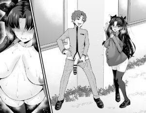 [Ankoman] Tosaka Rin, Shinji to Uwaki Sex 3 (Fate/stay night)