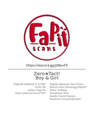 (C103) [life (Haga Yui)] Zero★Tact! Boy & Girl (Sousou no Frieren) [English] [Fap It Scans]