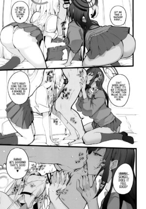 (C103) [Armadillo (Renji)] I’ll Handle Your Pent-Up Lust! Sensei! We Really Love You, So... We’ve Come Up With A Way To... Relieve You❤ (Blue Archive) [English] [head empty]