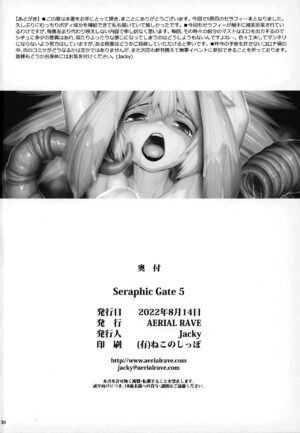 (C100) [AERIAL RAVE (Jacky)] Seraphic Gate 5 (Xenogears) [English] [Raknnkarscans]
